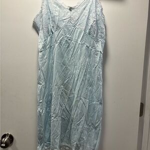Light Blue Lace Nightgown